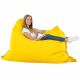 Jaune clair Pouf Poire Coussin XXL simili-cuir