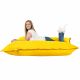 Jaune clair Pouf Poire Coussin Pour Enfants simili-cuir
