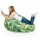 Jungle Geant Pouf Poire XXL nylon