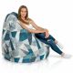 Abstract Geant Pouf Poire XXL nylon