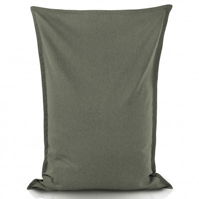 Vert Mélange Pouf Poire Coussin recyclé
