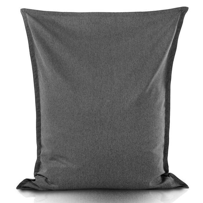 Noir Mélange Pouf Poire Coussin XXL recyclé