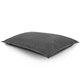 Noir Mélange Pouf Poire Coussin XXL recyclé