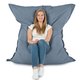 Bleu Mèlange Pouf Poire Coussin Pour Enfants recyclé