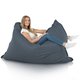 Bleu marine Mèlange Pouf Poire Coussin Pour Enfants recyclé