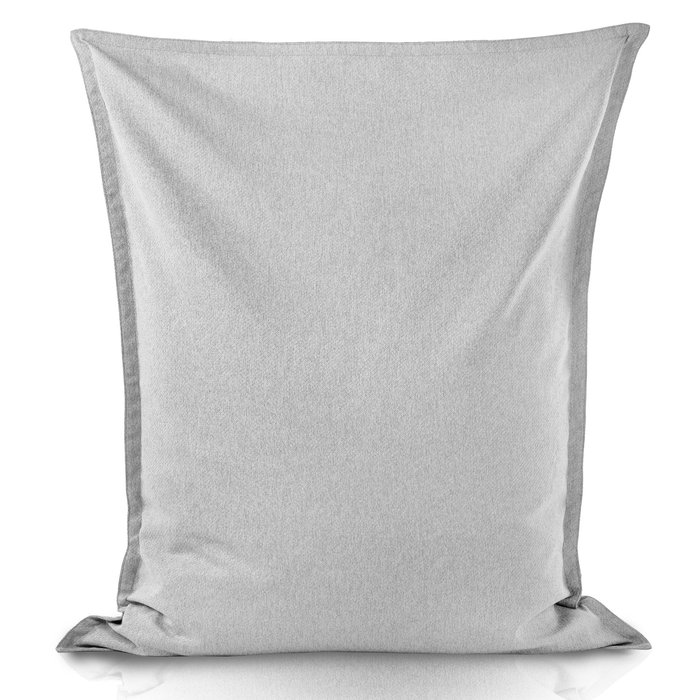 Gris Mélange Pouf Poire Coussin XXL recyclé