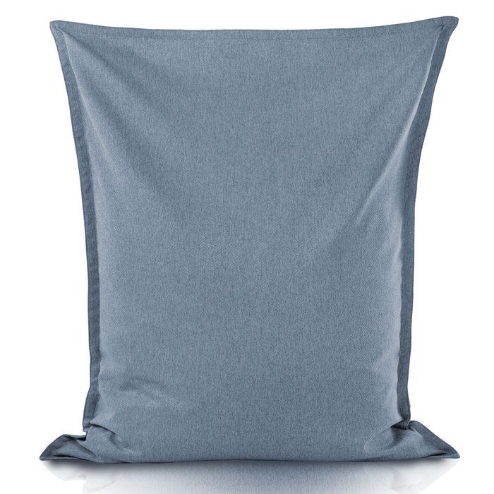 Bleu Mélange Pouf Poire Coussin XXL recyclé