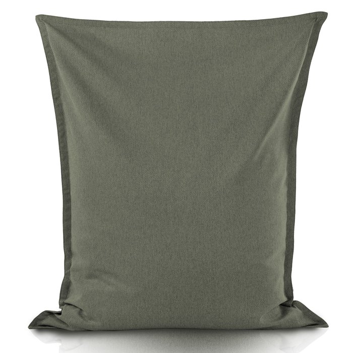 Vert Mélange Pouf Poire Coussin XXL recyclé