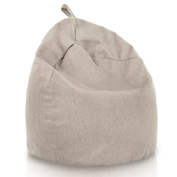 Beige Mélange Pouf Poire Enfants recyclé