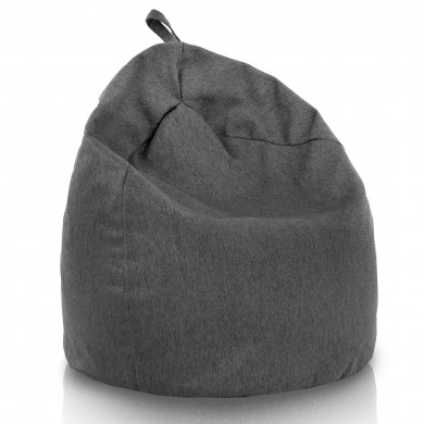 Sitzsack Melange Schwarz recykling balance