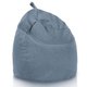 Bleu Mélange Pouf Poire recyclé