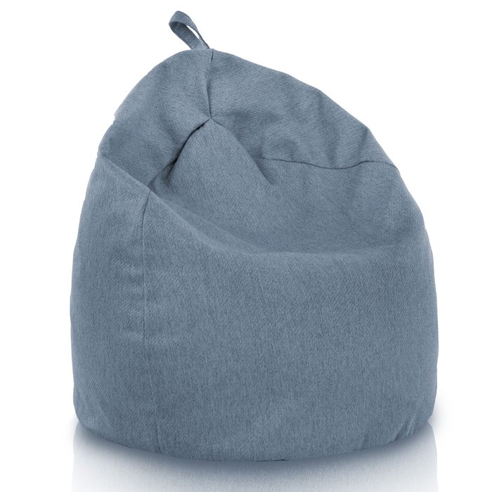 Bleu Mélange Pouf Poire Enfants recyclé