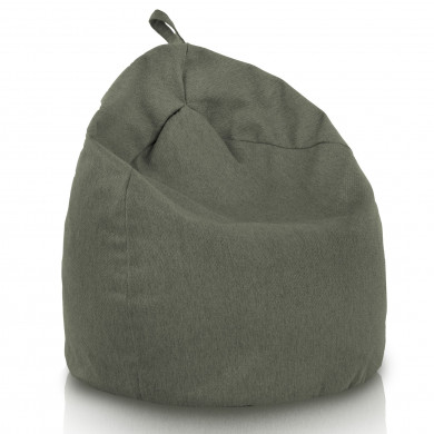 Vert Mélange Pouf Poire recyclé