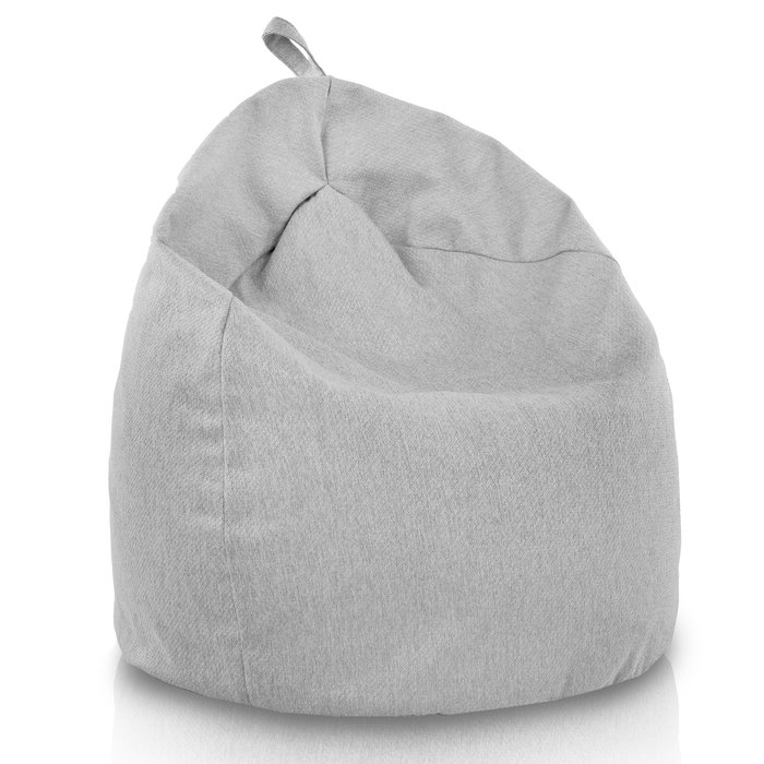 Gris Mélange Pouf Poire Enfants recyclé