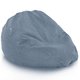 Bleu Mélange Pouf Poire Enfants recyclé