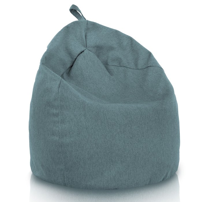 Turquoise Mélange Pouf Poire Enfants recyclé