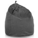 Noir Mélange Pouf Poire XL recyclé