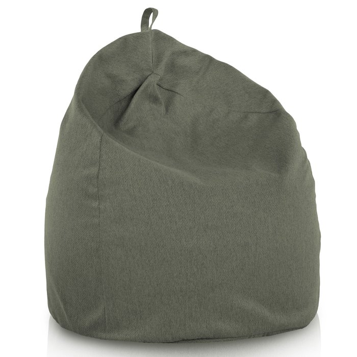 Vert Mélange Pouf Poire XL recyclé