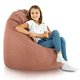 Cuivre Mélange Pouf Poire XL recyclé