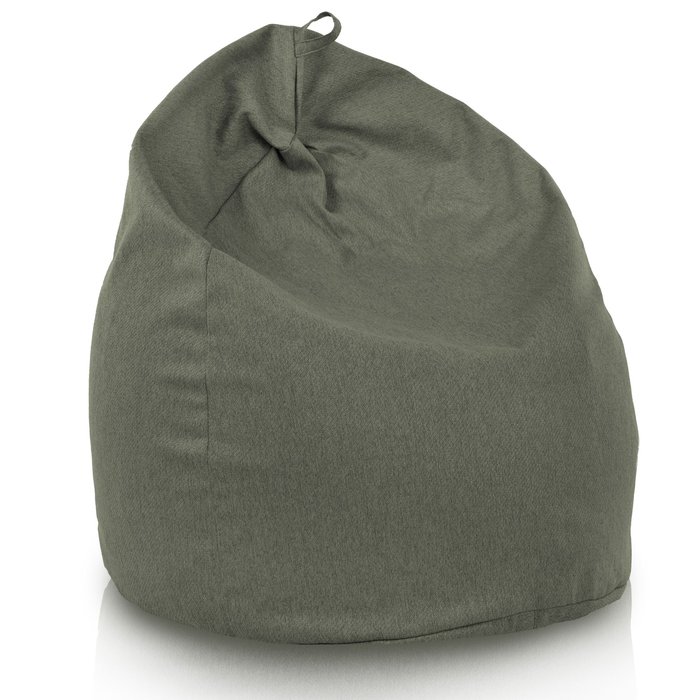 Vert Mélange Géant Pouf Poire XXL recyclé