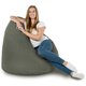 Vert Mélange Géant Pouf Poire XXL recyclé