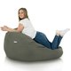 Vert Mélange Géant Pouf Poire XXL recyclé