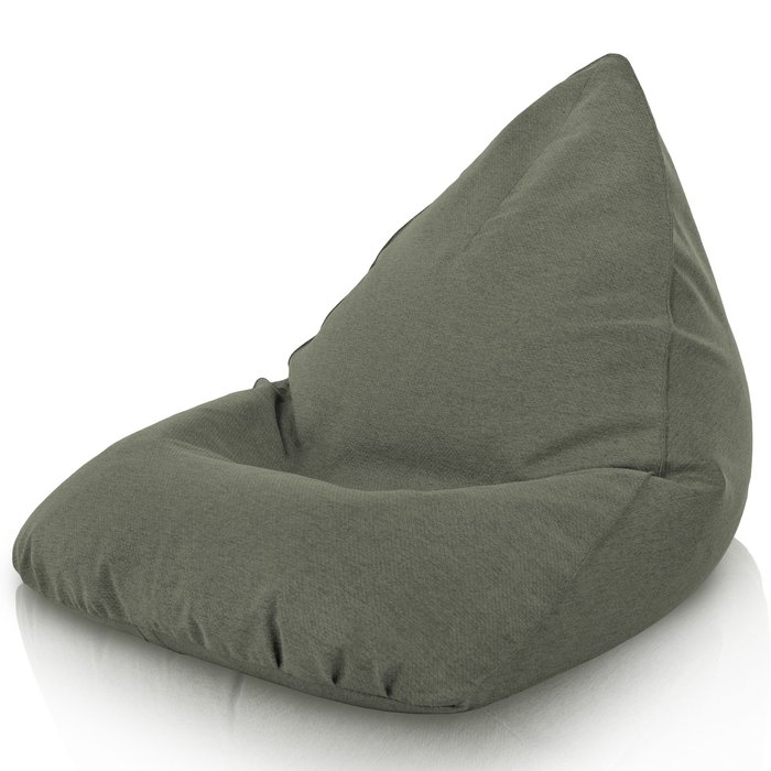 Vert Mélange Pouf Poire Bermuda de salon recyclé