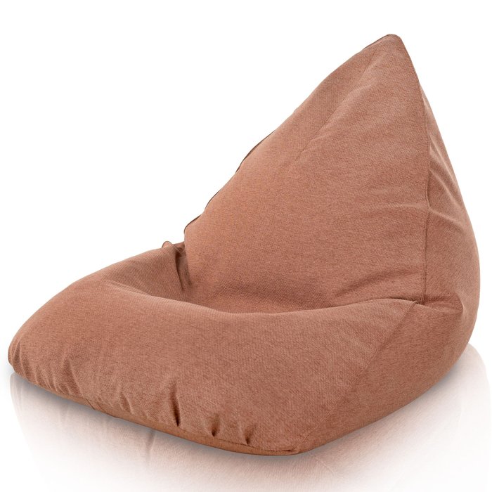 Cuivre Mélange Pouf Poire Bermuda de salon recyclé