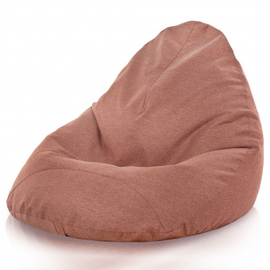 Cuivre Mélange Pouf Poire Drop XXL recyclé