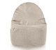 Beige Mélange Pouf Poire Fauteuil Porto recyclé