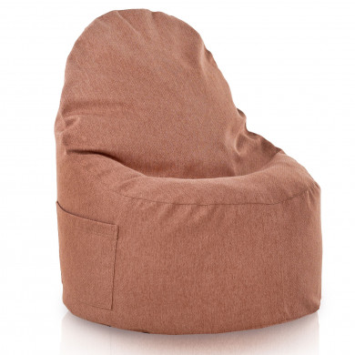 Cuivre Mélange Pouf Poire Fauteuil Porto recyclé