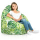 Jungle Geant Pouf Poire XXL nylon