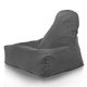 Sitzsack Sessel Bali Melange Schwarz recykling