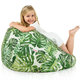 Jungle Geant Pouf Poire XXL nylon