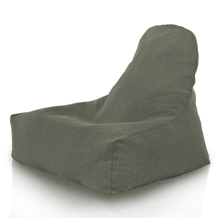 Vert Mélange Pouf Poire Fauteuil Bali recyclé