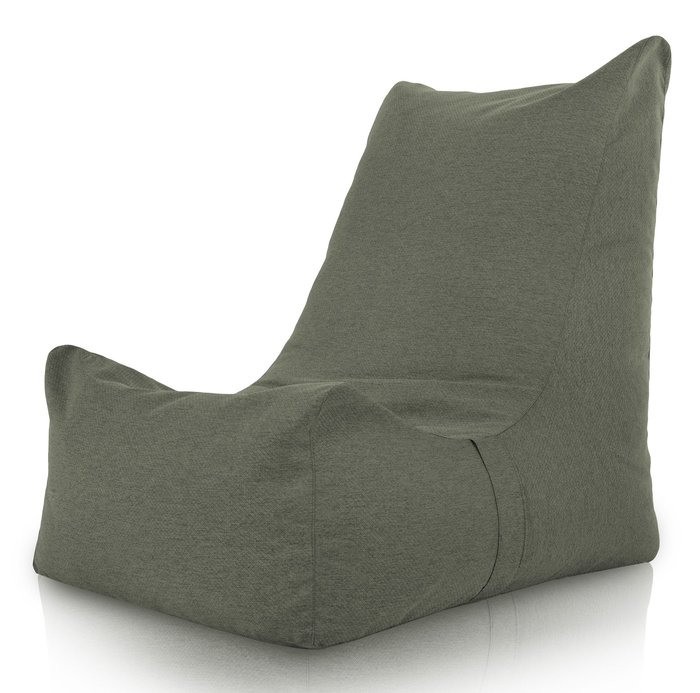 Vert Mélange Pouf Poire Fauteuil Distinto recyclé