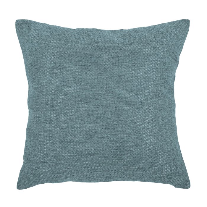 Turquoise Coussin Carré recyclé