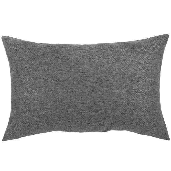 Noir Coussin Rectangulaire Pour Salon recyclé