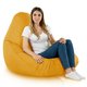 Jaune Pouf Poire de jardin Drop XXL nylon