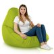 Lime Pouf Poire de jardin Drop XXL nylon