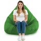 Vert Pouf Poire de jardin Drop XXL nylon