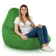 Vert Pouf Poire de jardin Drop XXL nylon