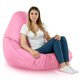 Rose clair Pouf Poire de jardin Drop XXL nylon