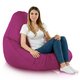 Fuchsia Pouf Poire de jardin Drop XXL nylon