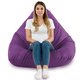 Violet Pouf Poire de jardin Drop XXL nylon