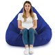 Bleu foncé Pouf Poire de jardin Drop XXL nylon