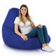 Bleu foncé Pouf Poire de jardin Drop XXL nylon