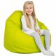 Lime Pouf Poire Enfants simili-cuir