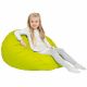 Lime Pouf Poire Enfants simili-cuir