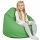 Vert Pouf Poire Enfants simili-cuir